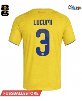 Günstige Kolumbien Jhon Lucumi #3 Heimtrikot WM 2026 Kurzarm